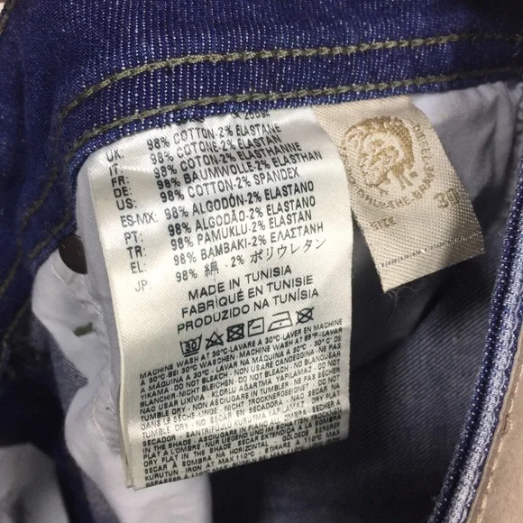 New Diesel Buster Slim Tapered Jeans